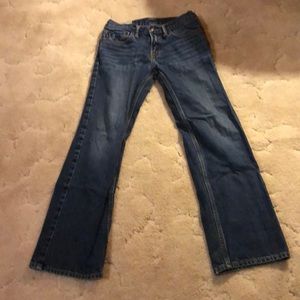 Size 14 boys Abercrombie boot cut jeans